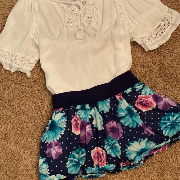 Girls Size 12 Justice Summer Outfit - Picture 7 of 8